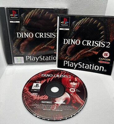 Dino Crisis Ps Playstation Pal Original Box Manual And