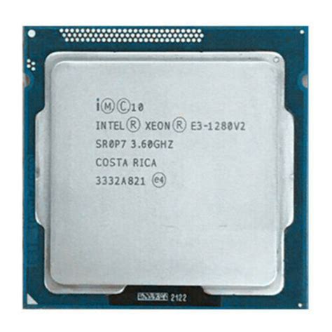 Intel Xeon E3 1280 V2 CPU Quad Core SR0P7 3 6 GHz 8M 5 GT S LGA 1155