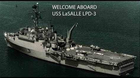 Uss Lasalle Lpd 3 1966 1969 Youtube