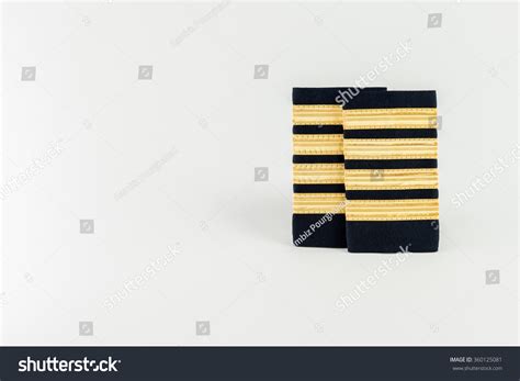 Airline Pilot Uniform Captain Gold Stripes Stock Photo 360125081 | Shutterstock