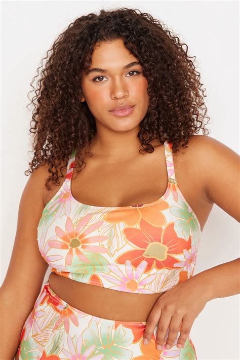 Trendyol Curve Ok Renkli I Ek Desenli Bralette Bikini St