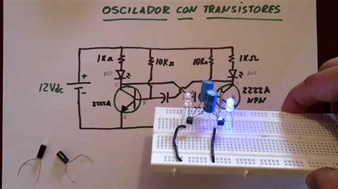 Circuito Con Transistores Y Leds