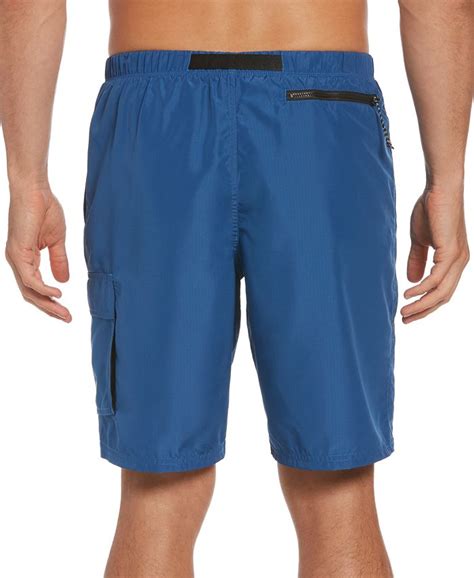 Nike Men S Swim Belted Packable Volley Shorts Macy S