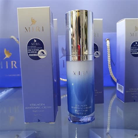 Kem Dưỡng Da Mặt Ban Đêm MIRI COLLAGEN WHITENING CREAM NIGHT CREAM