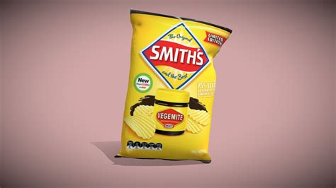 Vegemite Chips Buy Royalty Free 3d Model By Imaging Marie Anais