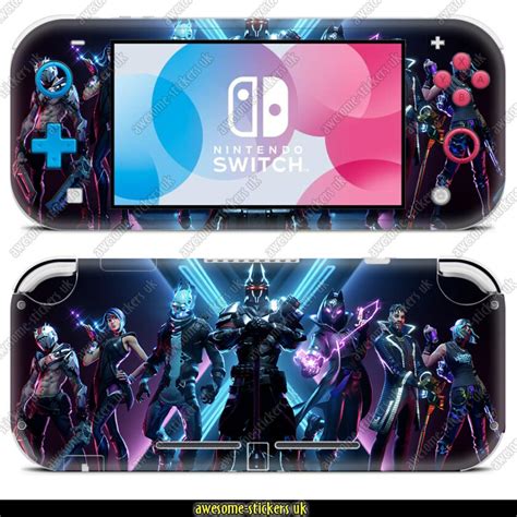 Nintendo Switch LITE skins 203 - FORTNITE - Awesome Stickers UK