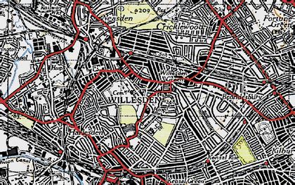 willesden  maps books memories francis frith