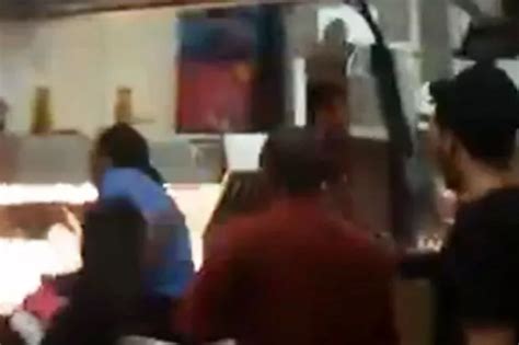 Furious Mcdonald S Employee Punches His Manager In Front Of Stunned