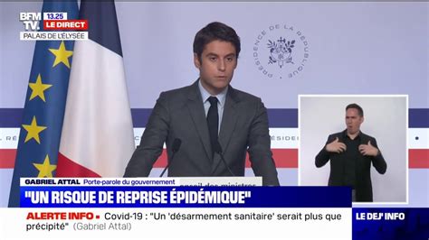 Gabriel Attal Porte Parole Du Gouvernement Jusqu Au Juillet Si