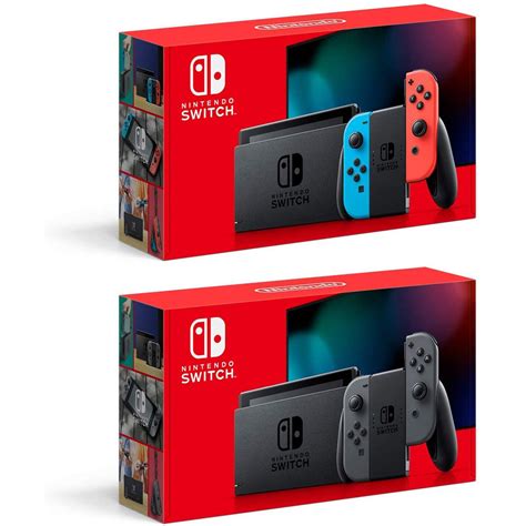 เครื่อง Nintendo Switch Gray Neon รับประกัน 1 ปี Asia Shopee Thailand