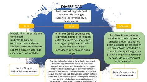 Diversidad Alfa Beta Y Gamma Diversidad Alfa Beta Gamma La Diversidad Según La Real Academia