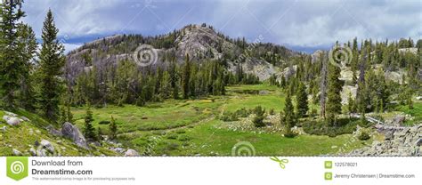 Wind River Range Rocky Mountains Wyoming Views From Backpacking