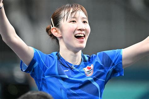 パリ五輪 卓球 女子シングルスで早田が準決勝進出 写真特集1019 毎日新聞