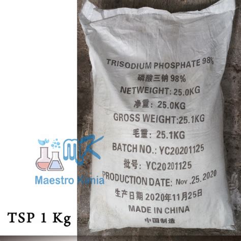 Jual Tsp Trisodium Phosphate 1 Kg Anhydrous 98 Kota Depok Maestro Kimia Tokopedia