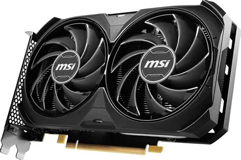 Msi Geforce Rtx 4060 Ti Ventus 2x Black 16g Oc Carte Graphique