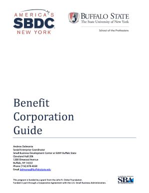 Fillable Online Sbdc Buffalostate Andrew Delmonte Sbdc Buffalostate