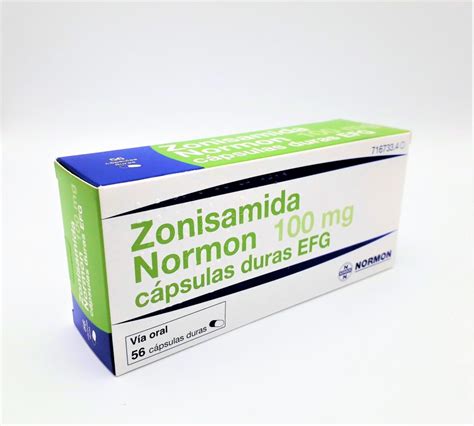 Zonisamida Normon Mg Capsulas Duras Efg C Psulas Precio