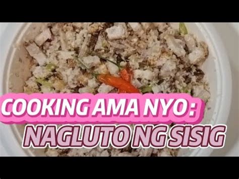 Paano Mag Luto Ng Sisig Ala Batangueno Youtube