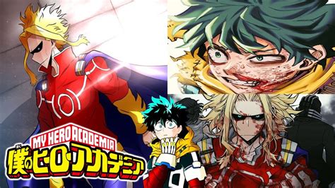 All Might Regresa La Triste Despedida De Deku Y All Might Boku No