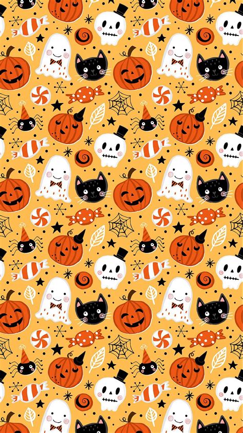 Background Cute Halloween Wallpaper For Iphone - Free 4K Wallpaper