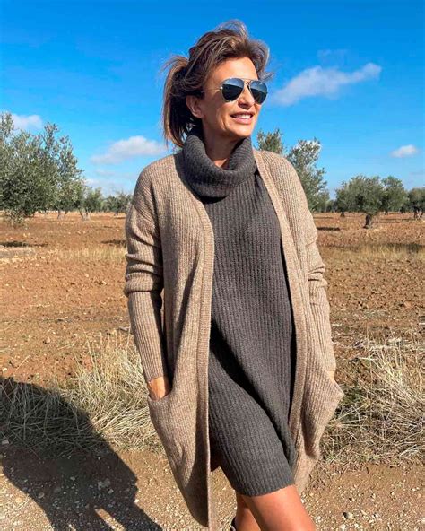 Gema López tiene el vestido de punto ideal del invierno