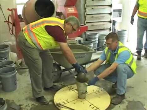 Slump Flow Test Of Self Consolidating Concrete Scc Astm C Youtube