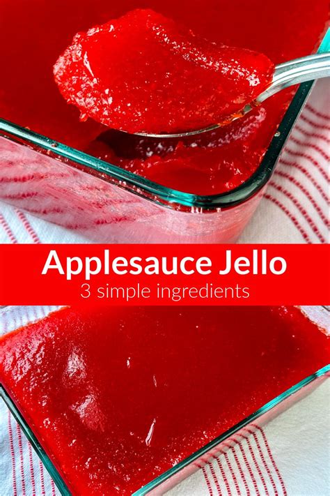 Best Red Hot Applesauce JELL O Salad Artofit