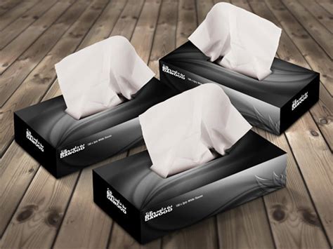 10 Tissue Box Templates And Designs Psd