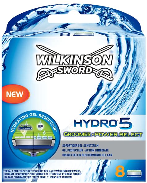 Wilkinson Smooth Sword Hydro 5 Groomer Power Select Men S Razor Blades