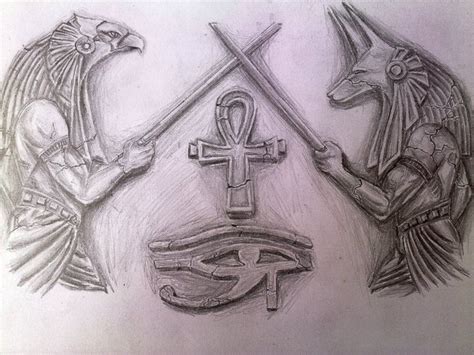 Horus and Seth by devilwithin91 on DeviantArt