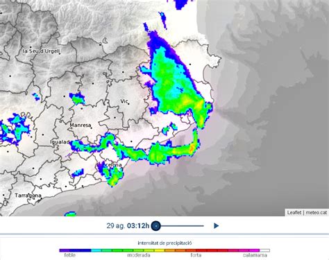 El Temps A Palam S Dimecres D Agost Quatre Gotes I La Nit Tropical