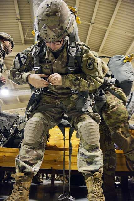 A U S Army Paratrooper Assigned To The Rd Airborne Nara Dvids