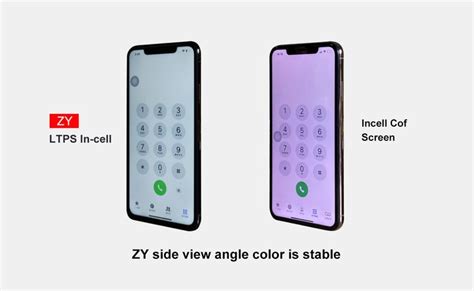 ZY Vs RJ Incell Smartphone Repair Mobile Phone Parts Lcd