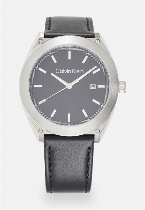 Calvin Klein Watch Blacksilver Colouredblack Zalandoie