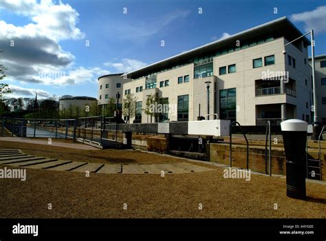 Lisburn City Civic Centre Stock Photo - Alamy