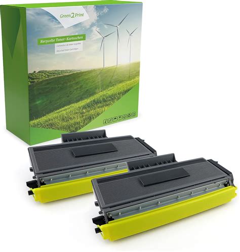 Green2Print Toner Twinpack 2 Cartridges 2x 8000 Pages Replaces Brother