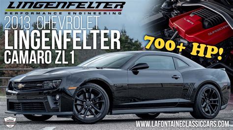 2013 Chevrolet Camaro Lingenfelter ZL1 700hp YouTube