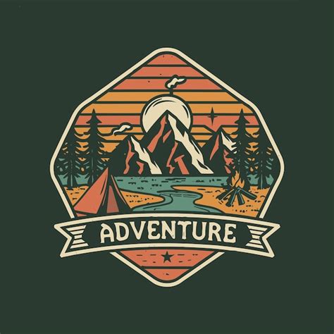 Premium Vector Adventure T Shirt Design Vector