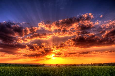 Wonderful Sunset Hdr By Stg123 On Deviantart