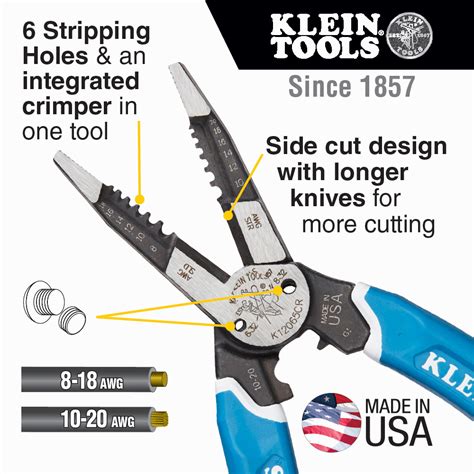 Klein Kurve Heavy Duty Wire Stripper Cutter Crimper Multi Tool