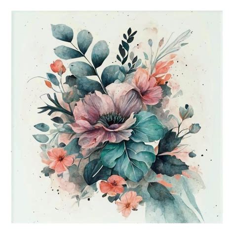 Pin By Annatal On Malarstwo Akryl Watercolor Flower Art Nature Art