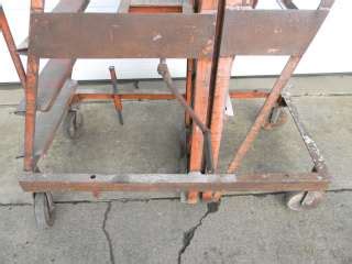 ROLLING LADDER TELESCOPING WORK PLATFORM ECONOMY ENGINEERING SCAFFOLD