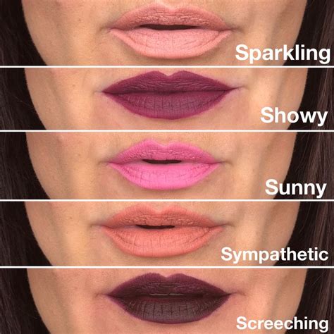 New Splash Liquid Lipsticks Fall 2018 Younique Sparkling Showy Sunny