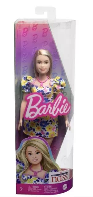 Barbie Fashionistas Poup E Bas Syndrome Port Floral Robe Jouet Neuf