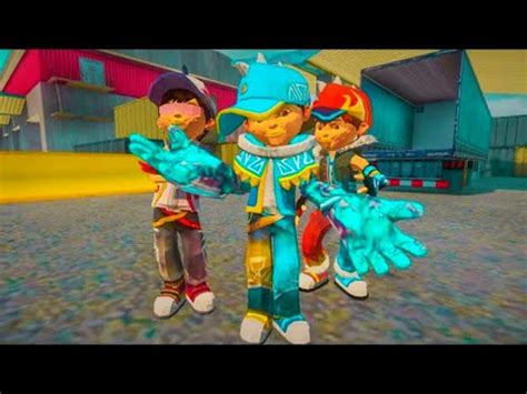 Boboiboy Kuasa Baru Fusion Supra Glacier Dan Frost Fire Game Boboiboy