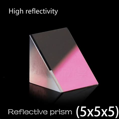 Reflective Prism Coated Isosceles Right Triangle K... – Grandado