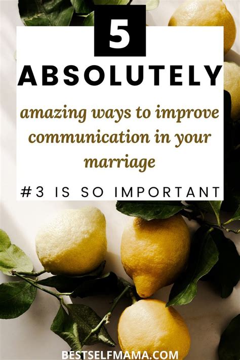 5 Absolutely Amazing Ways To Improve Communication In Your Marriage How To Communicate Better