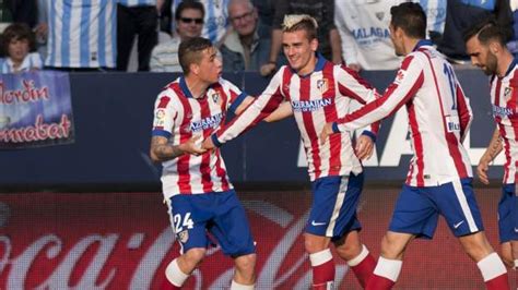 Malaga 2 2 Atletico Madrid BBC Sport