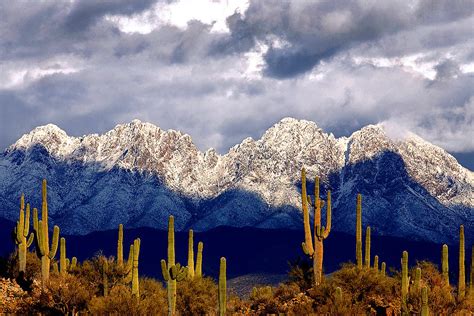 Four Peaks Mountains Arizona Photograph by Reed Rahn