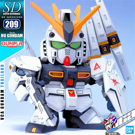 Bandai SD BB209 RX 93 NU GUNDAM Inspired By LnwShop